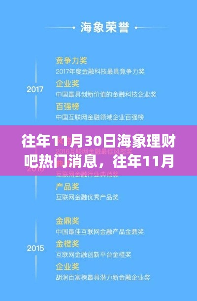 揭秘往年11月30日海象理財風(fēng)云日，熱門消息一網(wǎng)打盡！
