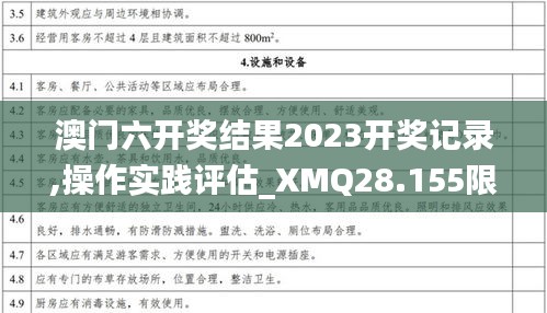 澳門六開獎(jiǎng)結(jié)果2023開獎(jiǎng)記錄,操作實(shí)踐評(píng)估_XMQ28.155限定版