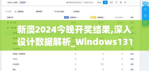 新澳2024今晚開獎結果,深入設計數(shù)據(jù)解析_Windows131.740-2