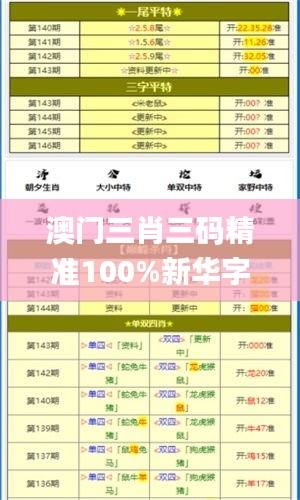 澳門三肖三碼精準(zhǔn)100%新華字典,綜合計(jì)劃評(píng)估_BAJ4.924結(jié)合版