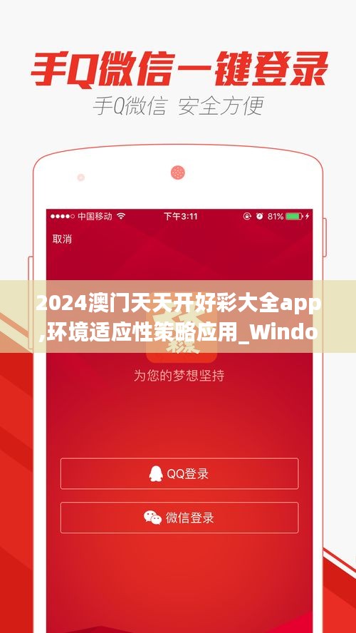 2024澳門天天開好彩大全app,環(huán)境適應性策略應用_Windows124.299-2