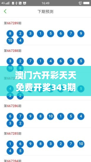 澳門(mén)六開(kāi)彩天天免費(fèi)開(kāi)獎(jiǎng)343期,未來(lái)規(guī)劃解析說(shuō)明_9DM7.443