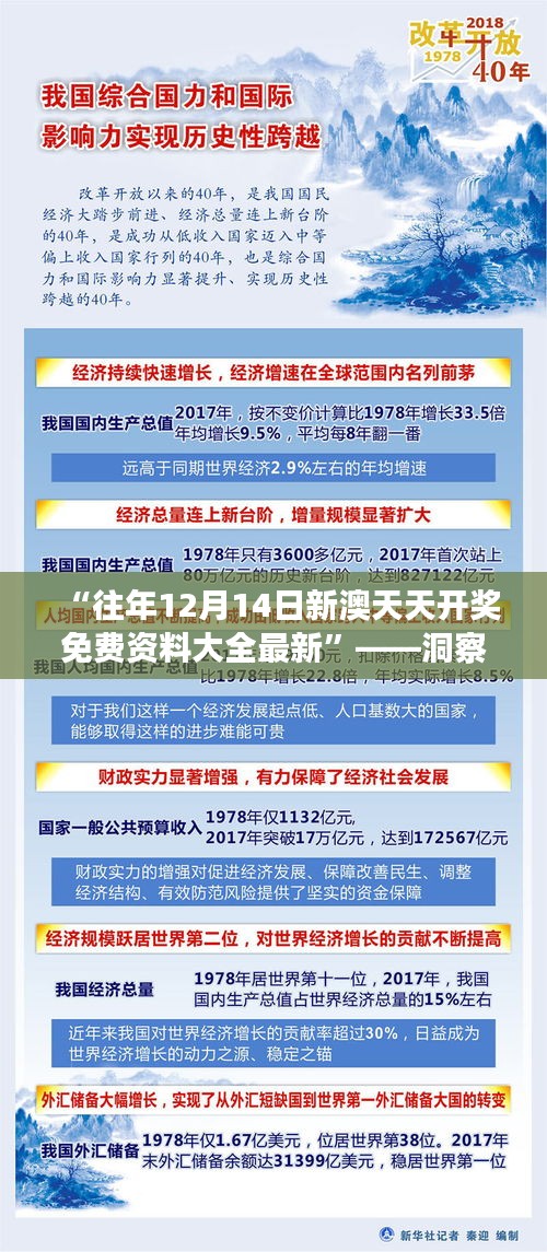 “往年12月14日新澳天天開獎免費資料大全最新”——洞察歷史數(shù)據(jù)，捕捉幸運時刻