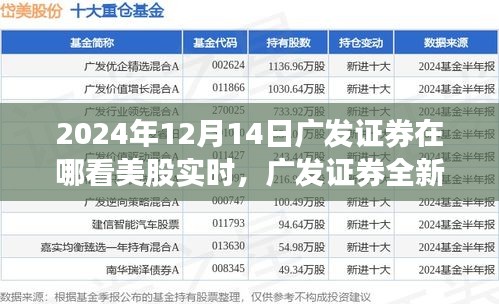 廣發(fā)證券全新智能平臺，實(shí)時掌握全球股市動態(tài)，包括美股實(shí)時行情（2024年12月14日）