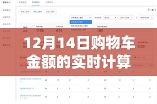 獨家揭秘，12月14日購物車金額實時計算，輕松掌控消費大計！
