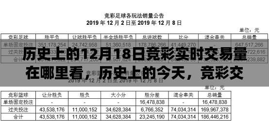 歷史上的今天競(jìng)彩實(shí)時(shí)交易量揭秘，背后的溫情故事與交易數(shù)據(jù)觀察