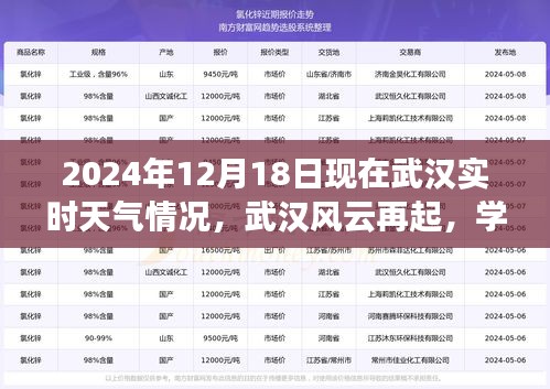 武漢風云再起，勵志時刻與實時天氣下的學習之光照亮未來之路