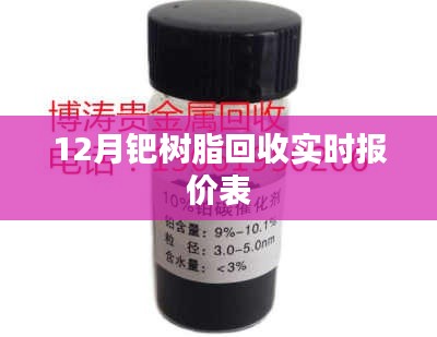最新鈀樹(shù)脂回收?qǐng)?bào)價(jià)表（12月版）