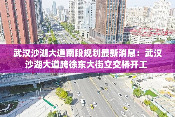 武漢沙湖大道南段規(guī)劃最新消息：武漢沙湖大道跨徐東大街立交橋開工 