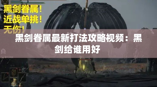 黑劍眷屬最新打法攻略視頻：黑劍給誰用好 