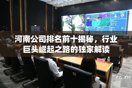 河南公司排名前十揭秘，行業(yè)巨頭崛起之路的獨(dú)家解讀