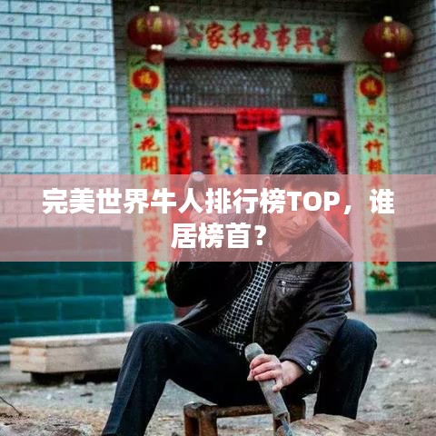 完美世界牛人排行榜TOP，誰居榜首？