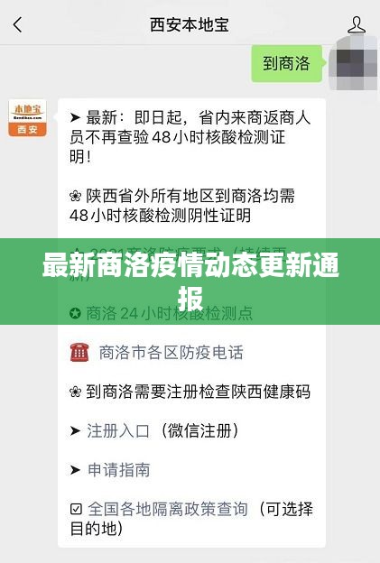 最新商洛疫情動(dòng)態(tài)更新通報(bào)