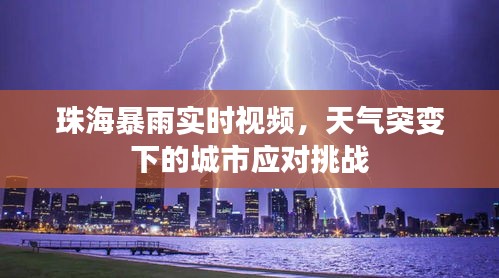珠海暴雨實時視頻，天氣突變下的城市應對挑戰(zhàn)