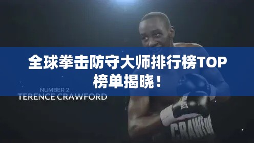 全球拳擊防守大師排行榜TOP榜單揭曉！