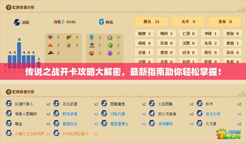 傳說之戰(zhàn)開卡攻略大解密，最新指南助你輕松掌握！