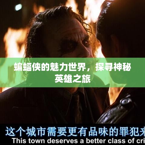 蝙蝠俠的魅力世界，探尋神秘英雄之旅