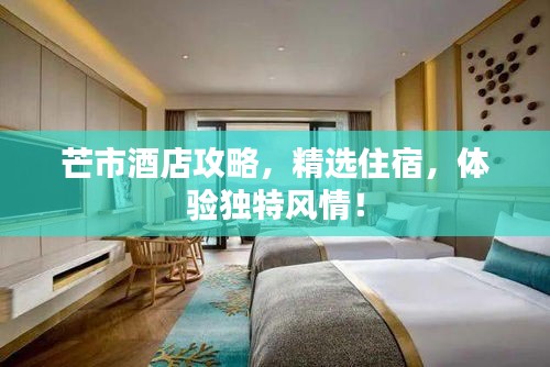 芒市酒店攻略，精選住宿，體驗獨特風(fēng)情！