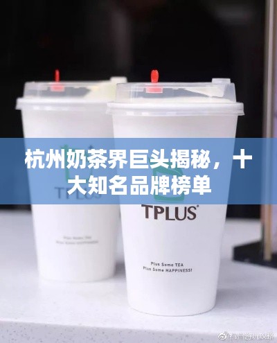 杭州奶茶界巨頭揭秘，十大知名品牌榜單