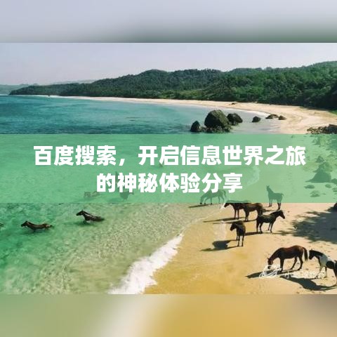 百度搜索，開啟信息世界之旅的神秘體驗(yàn)分享