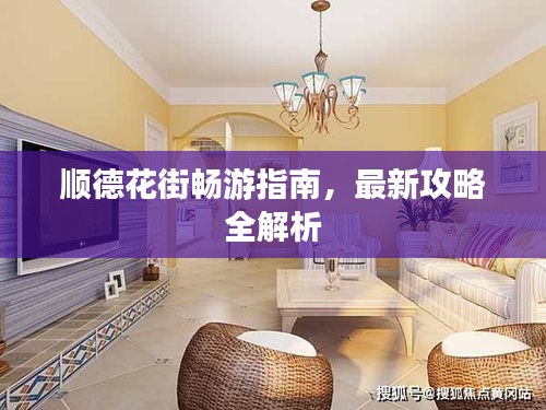 順德花街暢游指南，最新攻略全解析