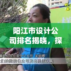 陽江市設(shè)計(jì)公司排名揭曉，探尋形象設(shè)計(jì)領(lǐng)域的佼佼者