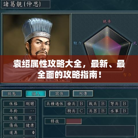 袁紹屬性攻略大全，最新、最全面的攻略指南！