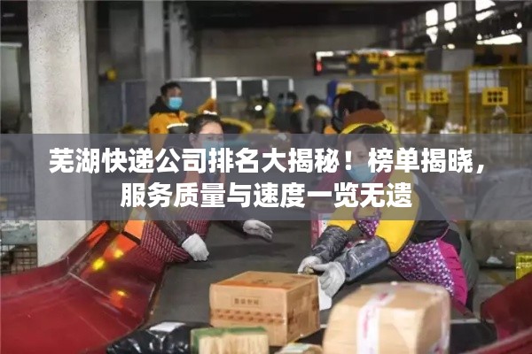 蕪湖快遞公司排名大揭秘！榜單揭曉，服務質量與速度一覽無遺