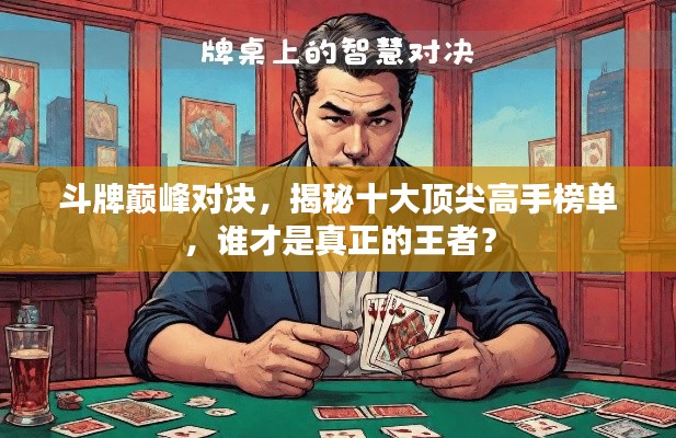 斗牌巔峰對(duì)決，揭秘十大頂尖高手榜單，誰(shuí)才是真正的王者？