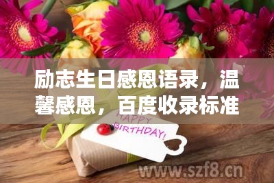 勵(lì)志生日感恩語(yǔ)錄，溫馨感恩，百度收錄標(biāo)準(zhǔn)標(biāo)題