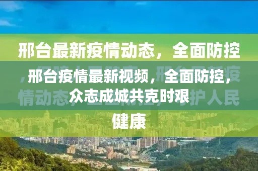 邢臺疫情最新視頻，全面防控，眾志成城共克時艱