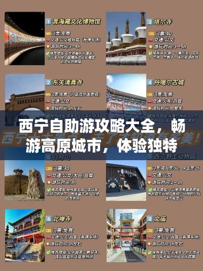 西寧自助游攻略大全，暢游高原城市，體驗獨特風情！
