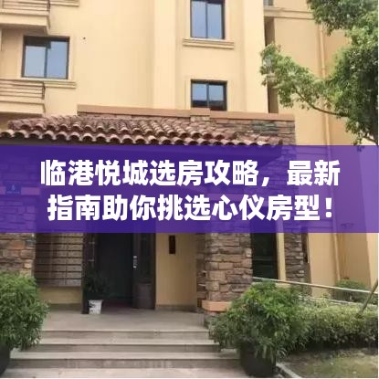 臨港悅城選房攻略，最新指南助你挑選心儀房型！