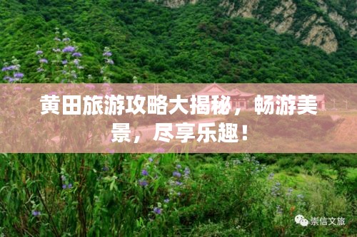 黃田旅游攻略大揭秘，暢游美景，盡享樂趣！