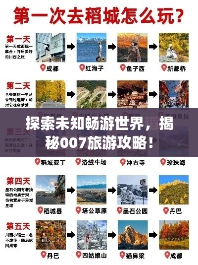 探索未知暢游世界，揭秘007旅游攻略！