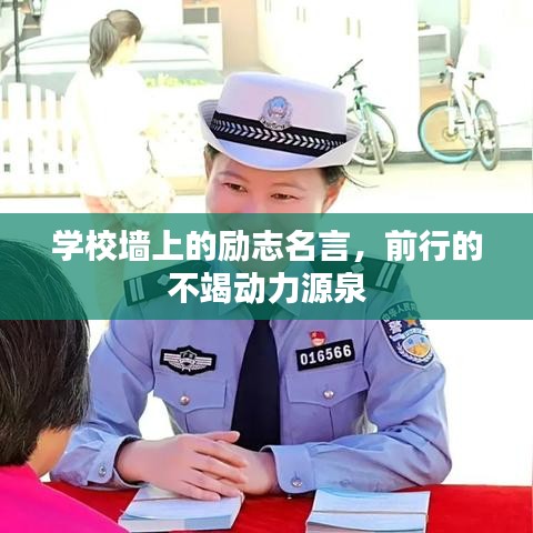 學(xué)校墻上的勵志名言，前行的不竭動力源泉