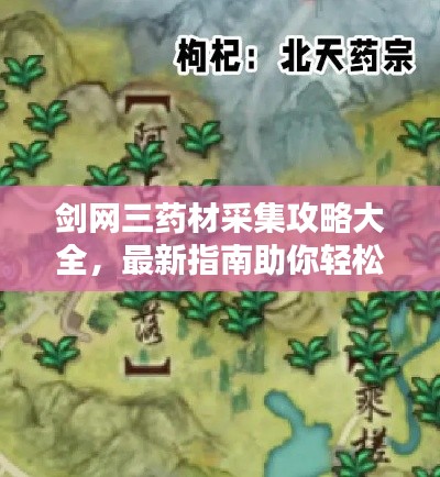 劍網(wǎng)三藥材采集攻略大全，最新指南助你輕松掌握采集技巧！