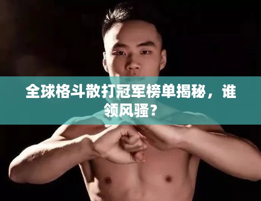 全球格斗散打冠軍榜單揭秘，誰(shuí)領(lǐng)風(fēng)騷？