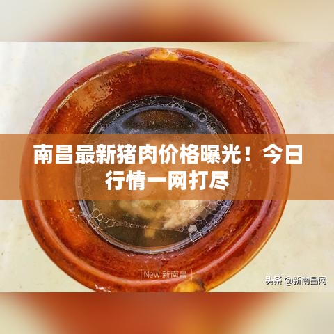 南昌最新豬肉價(jià)格曝光！今日行情一網(wǎng)打盡
