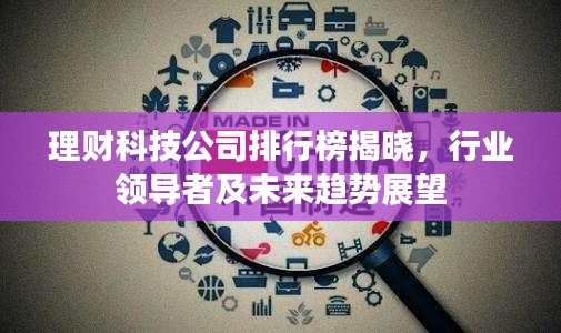 理財科技公司排行榜揭曉，行業(yè)領(lǐng)導(dǎo)者及未來趨勢展望