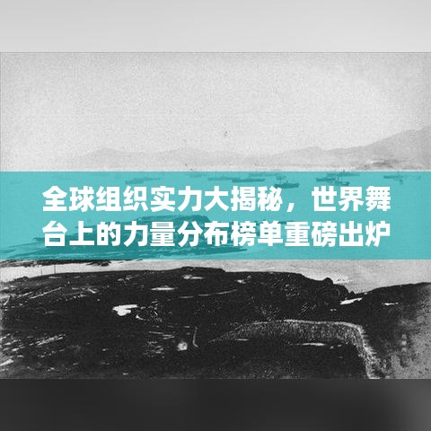 全球組織實力大揭秘，世界舞臺上的力量分布榜單重磅出爐！